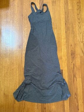 Athleta- Twist and Turn Maxi Dress with built-in Bra. SMALL